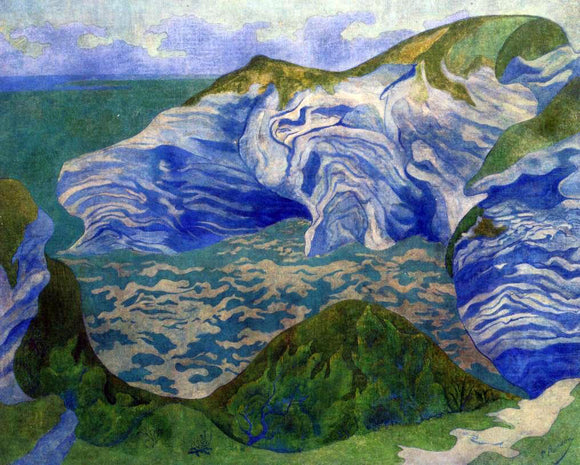  Paul Ranson The Blue Cliffs - Art Print