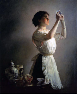  Joseph DeCamp The Blue Cup - Art Print