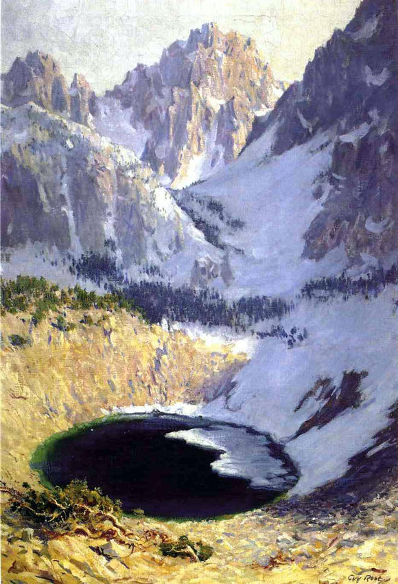  Guy Orlando Rose The Blue Pool near Mt. Whitney - Art Print