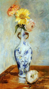  Berthe Morisot The Blue Vase - Art Print