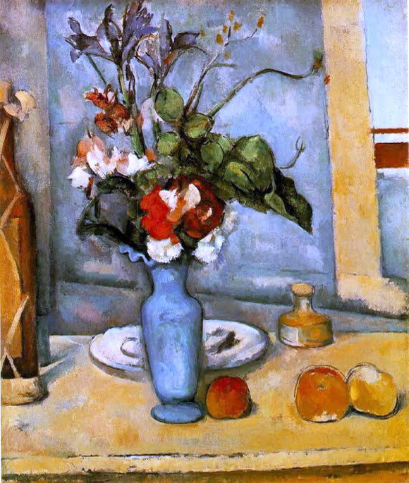  Paul Cezanne The Blue Vase - Art Print