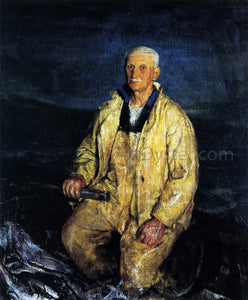  Charles Webster Hawthorne The Boat Steerer - Art Print