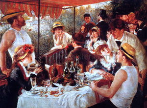  Pierre Auguste Renoir Boating Party Lunch - Art Print