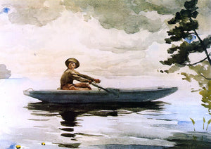  Winslow Homer The Boatsman - Art Print