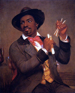  William Sidney Mount The Bone Player - Art Print