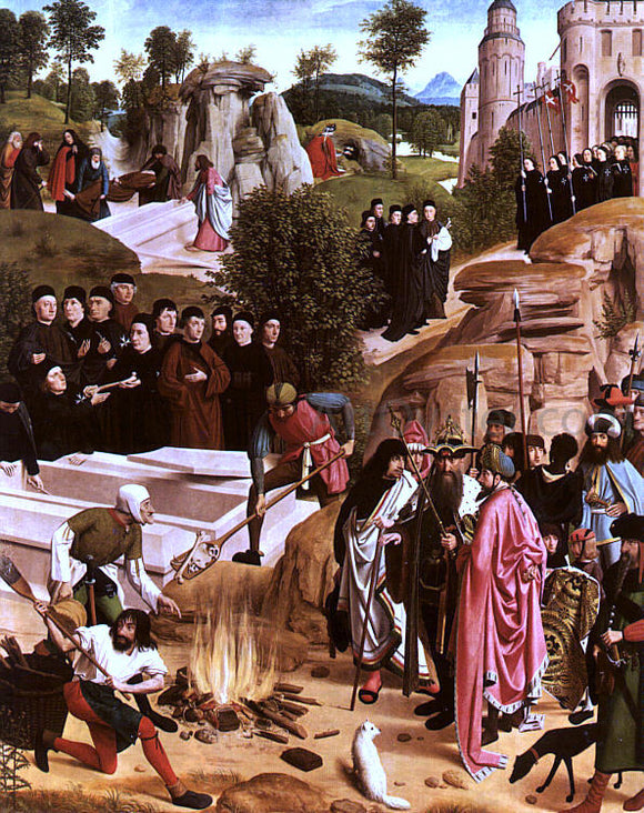  Geertgen Sint Jans The Bones of St. John the Baptist - Art Print