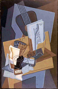  Juan Gris The Book of Music - Art Print