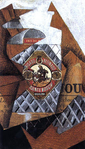  Juan Gris The Bottle of Anis del Mono - Art Print