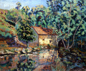  Armand Guillaumin Bouchardon Mill, Crozant - Art Print