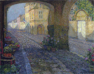  Henri Le Sidaner The Boutique from the Porch - Art Print
