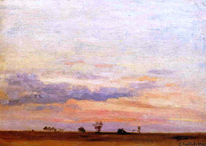  Gustave Caillebotte The Briard Plain - Art Print