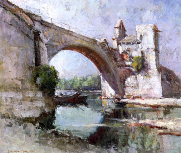  Dawson Dawson-Watson A Bridge at Avignon - Art Print