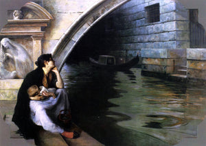  Ralph Wormsley Curtis The Bridge of Sighs, Venice - Art Print