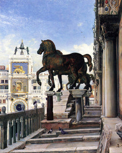  Charles Caryl Coleman The Bronze Horses of San Marco - Art Print