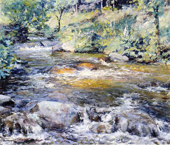  Robert Lewis Reid The Brook - Art Print