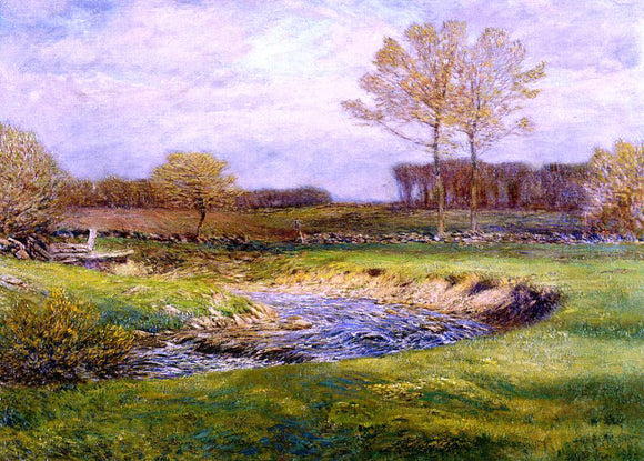  Dwight W Tryon The Brook in May - Art Print