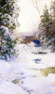  Walter Launt Palmer The Brook in Winter - Art Print