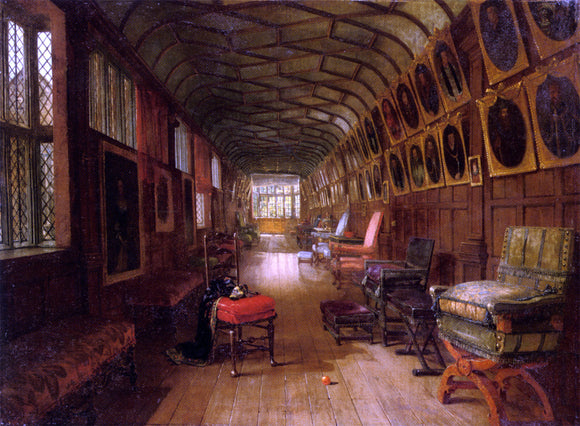  Louise Rayner The Brown Gallery - Knole Kent - Art Print