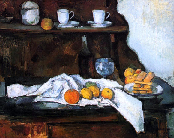  Paul Cezanne The Buffet - Art Print