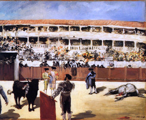  Edouard Manet The Bullfight - Art Print