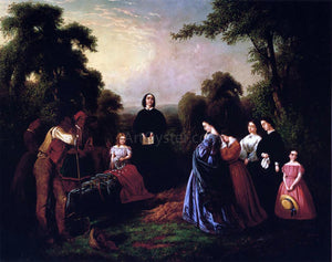  William D Washington The Burial of Latane - Art Print