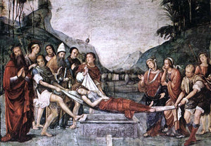  Francesco Francia The Burial of St Cecily - Art Print