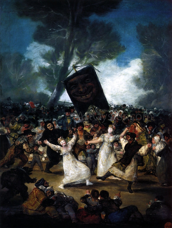  Francisco Jose de Goya Y Lucientes The Burial of the Sardine - Art Print