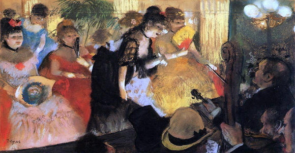  Edgar Degas The Cafe Concert - Art Print