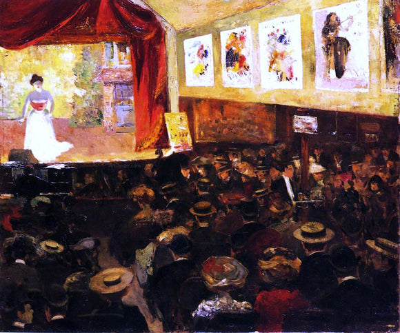  Louis Abel-Truchet The Cafe-Concert - Art Print