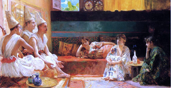  Henry Siddons Mowbray The Calenders - Art Print