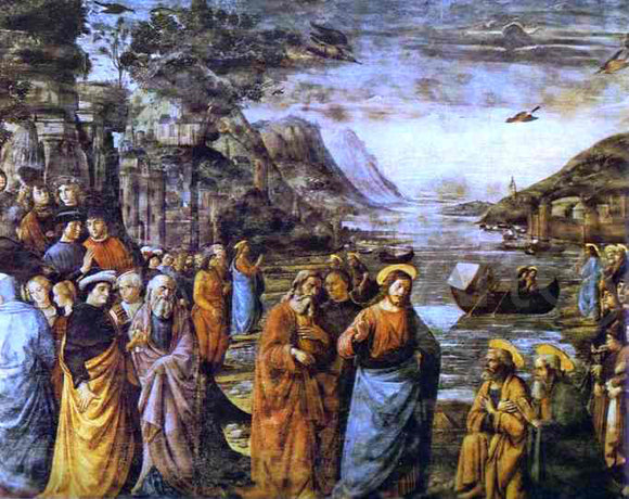  Domenico Ghirlandaio The Calling of St. Peter - Art Print