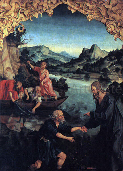  Hans Suss Von Kulmbach  The Calling of St Peter - Art Print