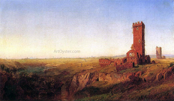  Jasper Francis Cropsey The Campagna of Rome - Art Print