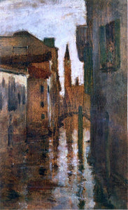  John Twachtman The Campanile, Late Afternoon - Art Print