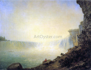  Rembrandt Peale The Canadian Side of Niagara Falls, Platform Rock - Art Print