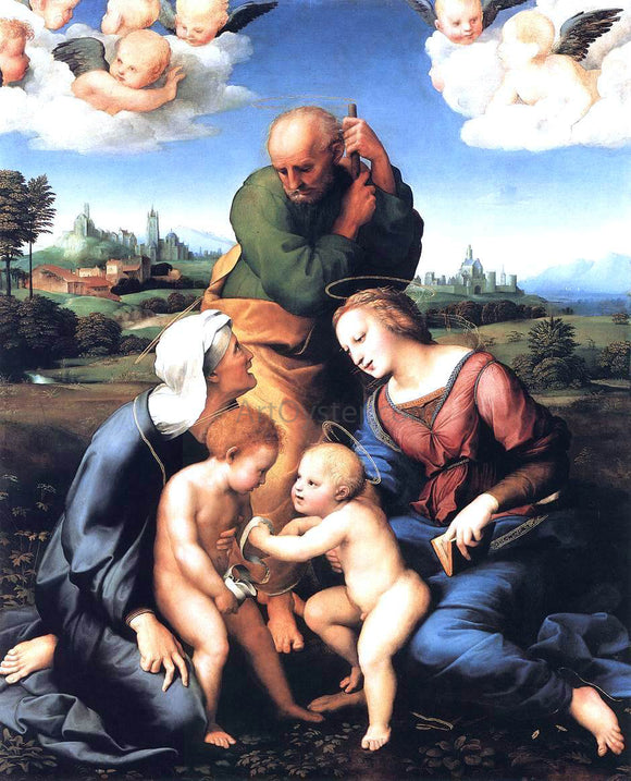  Raphael The Canigiani Madonna - Art Print