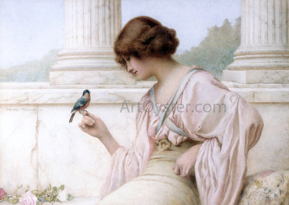  Henry Ryland The Captive's Return - Art Print