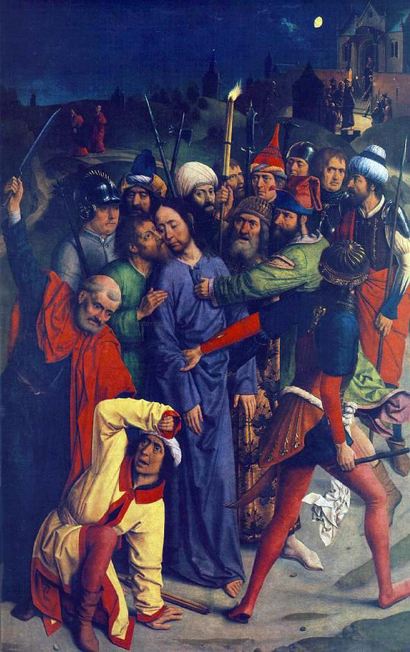  Dirck Bouts The Capture of Christ - Art Print