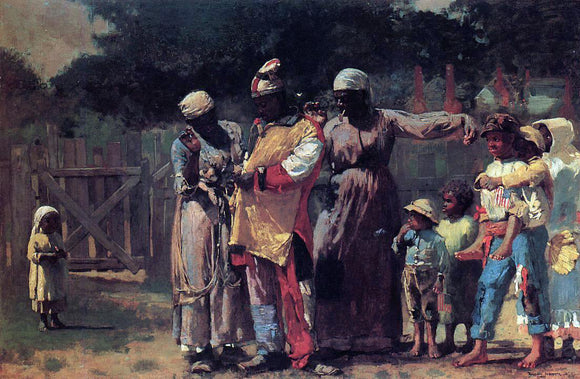  Winslow Homer The Carnival (also known as Dressing for the Carnival) - Art Print