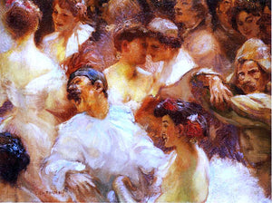  Gaston La Touche A Carnival - Art Print