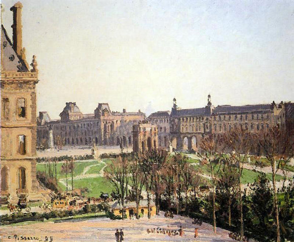  Camille Pissarro The Carrousel: Afternoon Sun - Art Print
