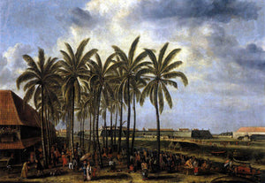  Andries Beeckman The Castle of Batavia, Seen from Kali Besar West - Art Print