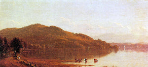  Sanford Robinson Gifford The Catskills from Hudson, N.Y. - Art Print