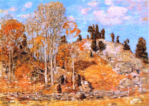  Frederick Childe Hassam The Cedar Lot, Old Lyme - Art Print