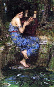  John William Waterhouse The Charmer - Art Print