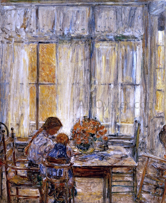  Frederick Childe Hassam The Children - Art Print