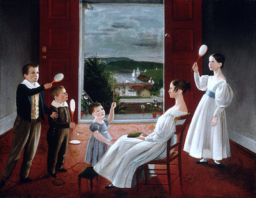  Ambrose Andrews The Children of Nathan Starr - Art Print
