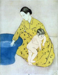  Mary Cassatt The Child's Bath - Art Print