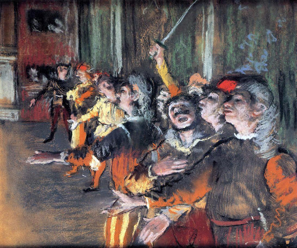  Edgar Degas The Chorus - Art Print