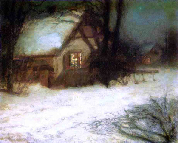  John Twachtman The Christmas Tree - Art Print